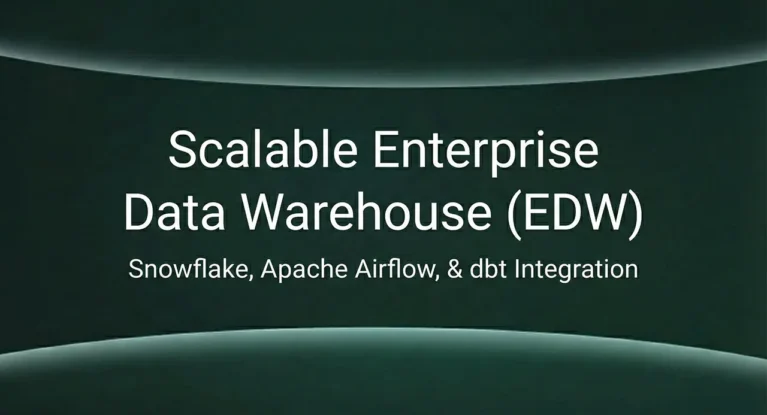 Scalebale Enterprise Data Warehouse
